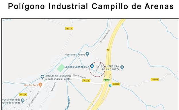 Lugar de encuentro en el Punto Carretero, Km. 77 de la A-44. 