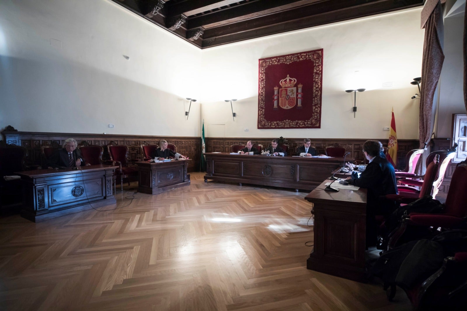 El TSJA emitirá un resolución en un plazo aproximado de una semana, según ha anunciado el presidente de la sala antes de dejar el asunto visto para sentencia