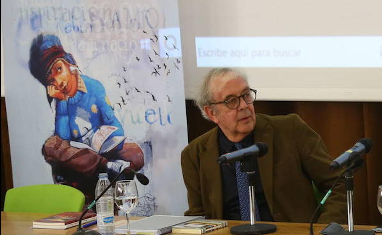 Jiménez Millán, en su intervención en el Festival Internacional de Poesía. 