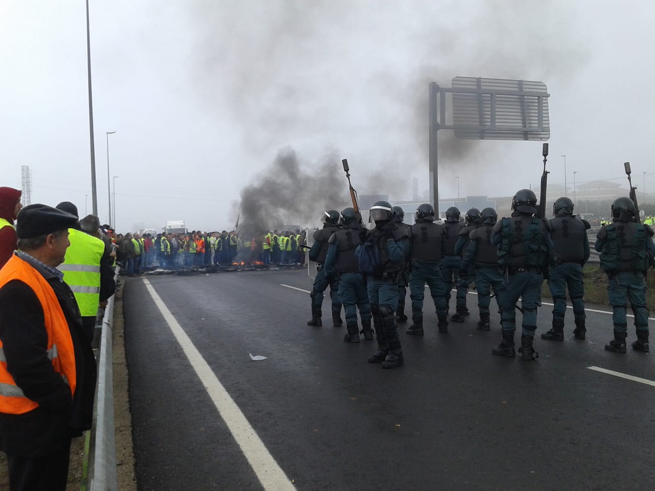 Miles de trabajadores del sector del olivar se han manifestado en toda la provincia de Jaén