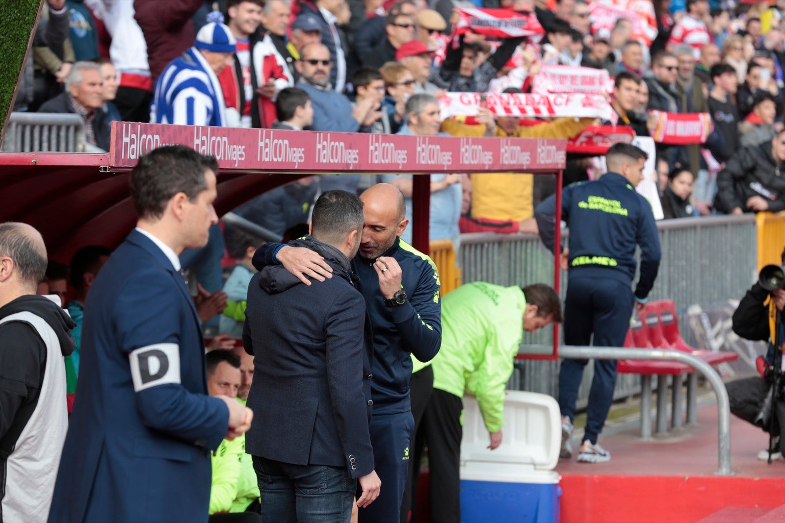¿Has estado en el choque de este mediodía en el campo del Zaidín? Aquí te puedes buscar