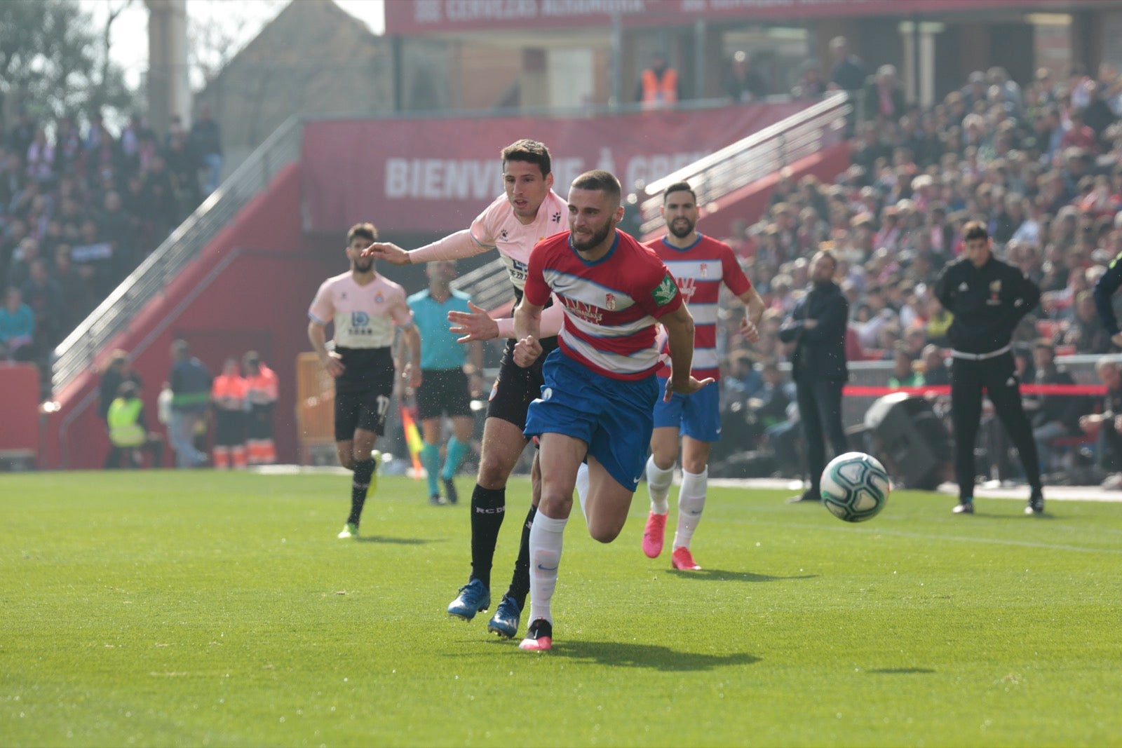 ¿Has estado en el choque de este mediodía en el campo del Zaidín? Aquí te puedes buscar
