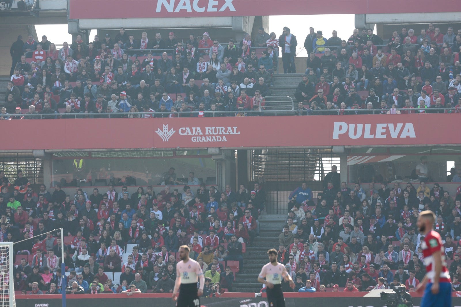 ¿Has estado en el choque de este mediodía en el campo del Zaidín? Aquí te puedes buscar