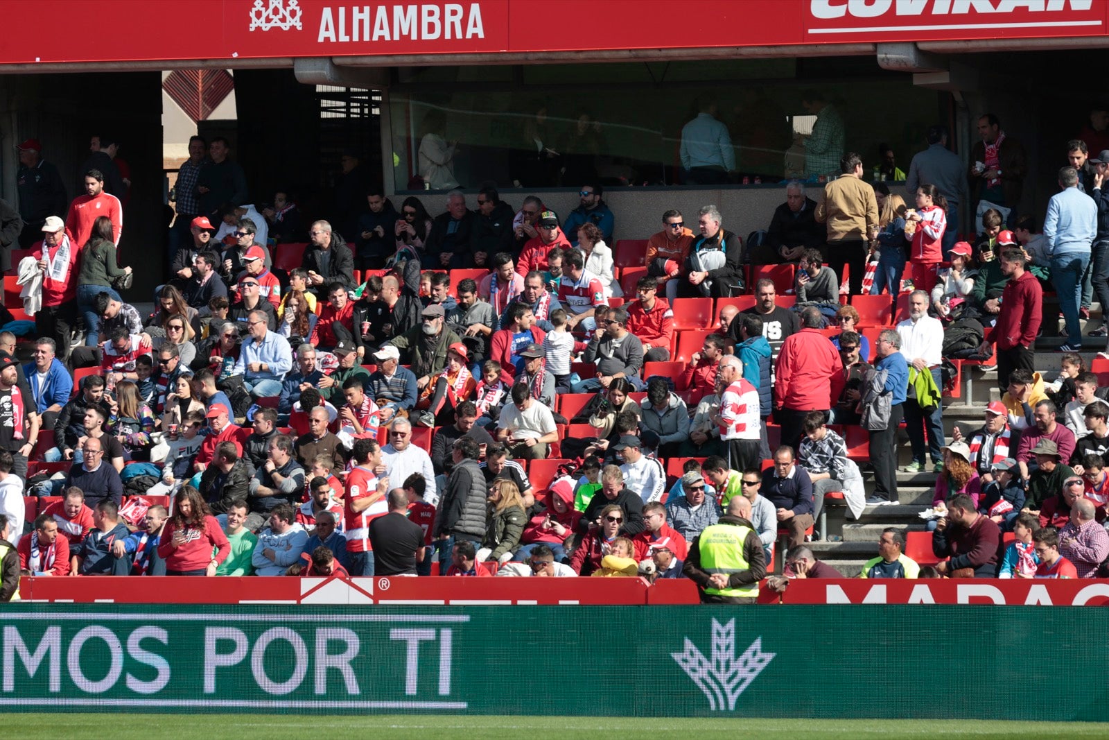 ¿Has estado en el choque de este mediodía en el campo del Zaidín? Aquí te puedes buscar