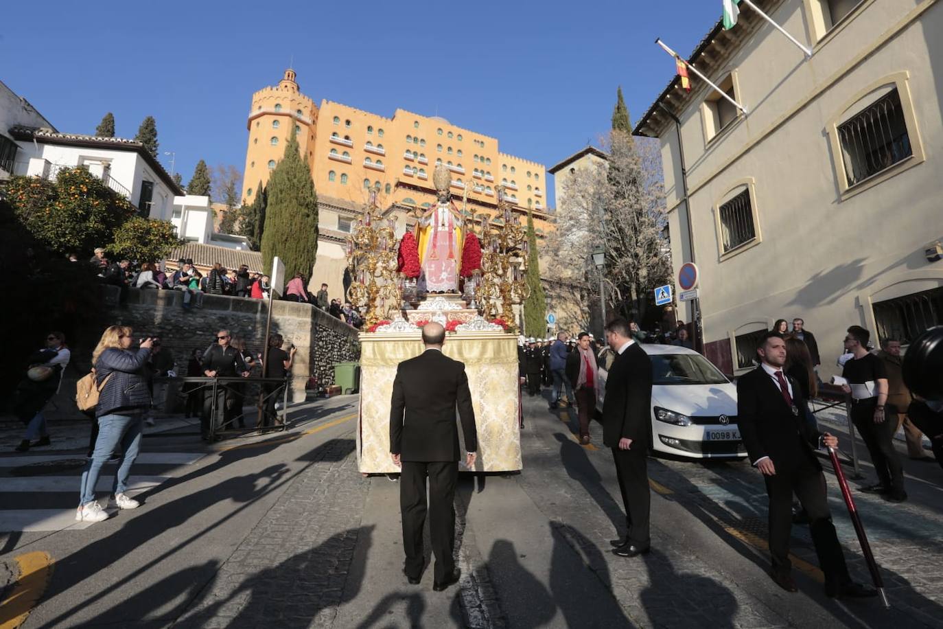 Los actos en honor al Patrón de Granada se desarrollan durante todo el fin de semana