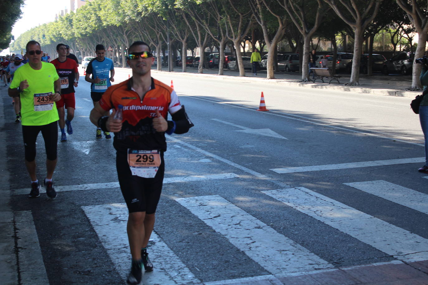 Aquí puedes verte en la carrera de este domingo si has sido uno de los participantes