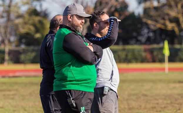 Juan Alfredo Cerván, técnico del primer equipo del Jaén Rugby. 