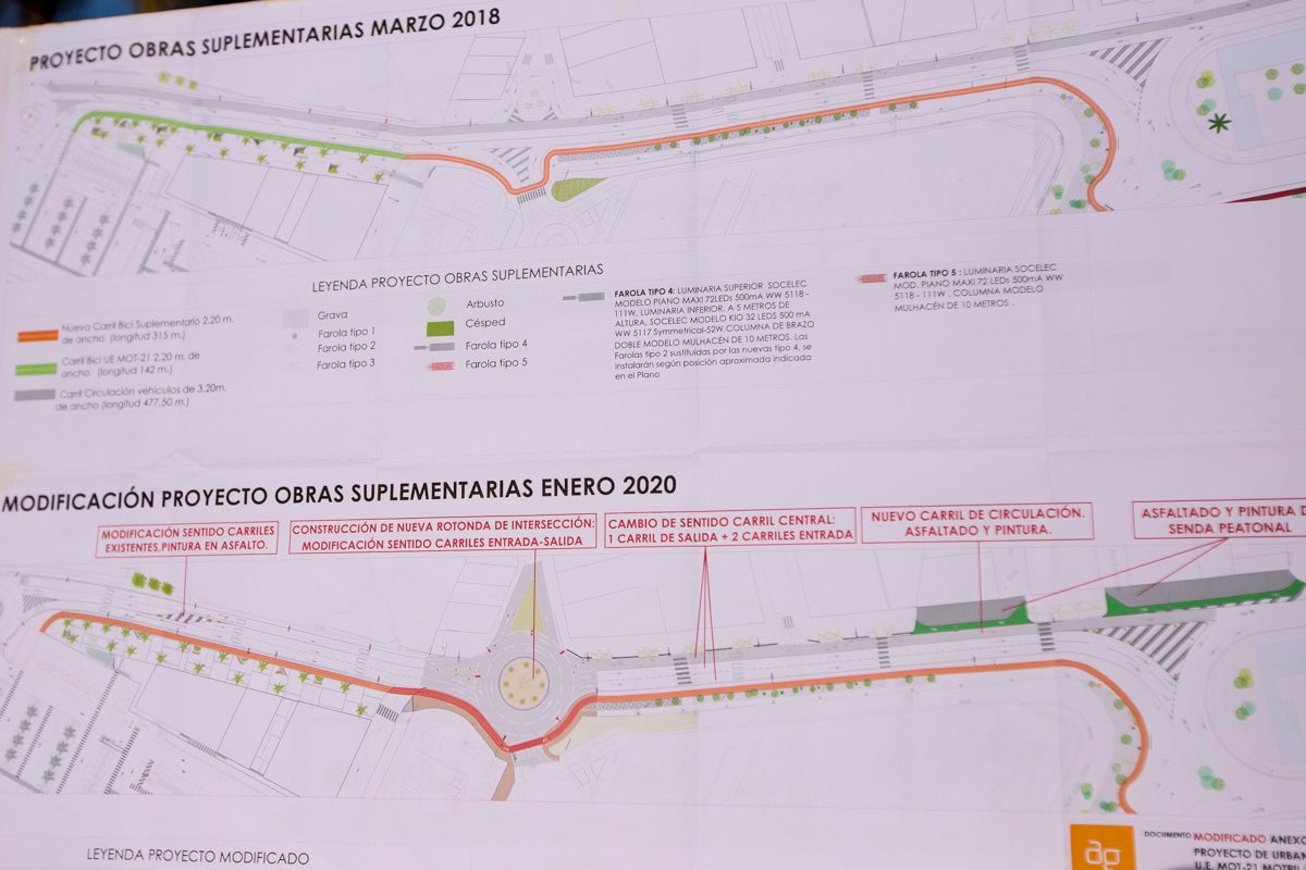 Se invertirán cerca de 400.000 euros en la construcción de una rotonda que facilitará el tráfico y el acceso a la zona comercial