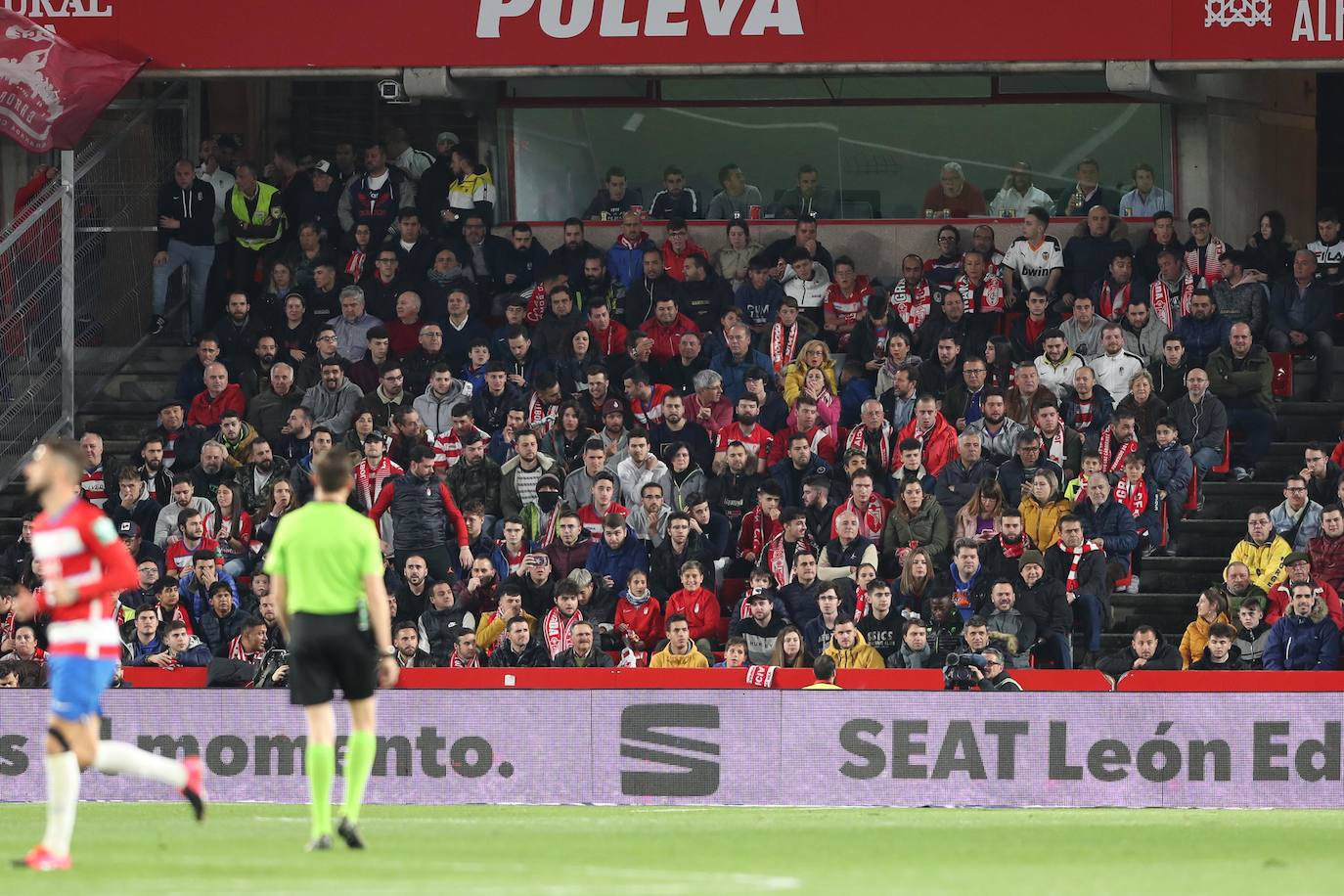 ¿Has estado en el partido entre Granada y Valencia? Aquí te puedes ver en tu localidad