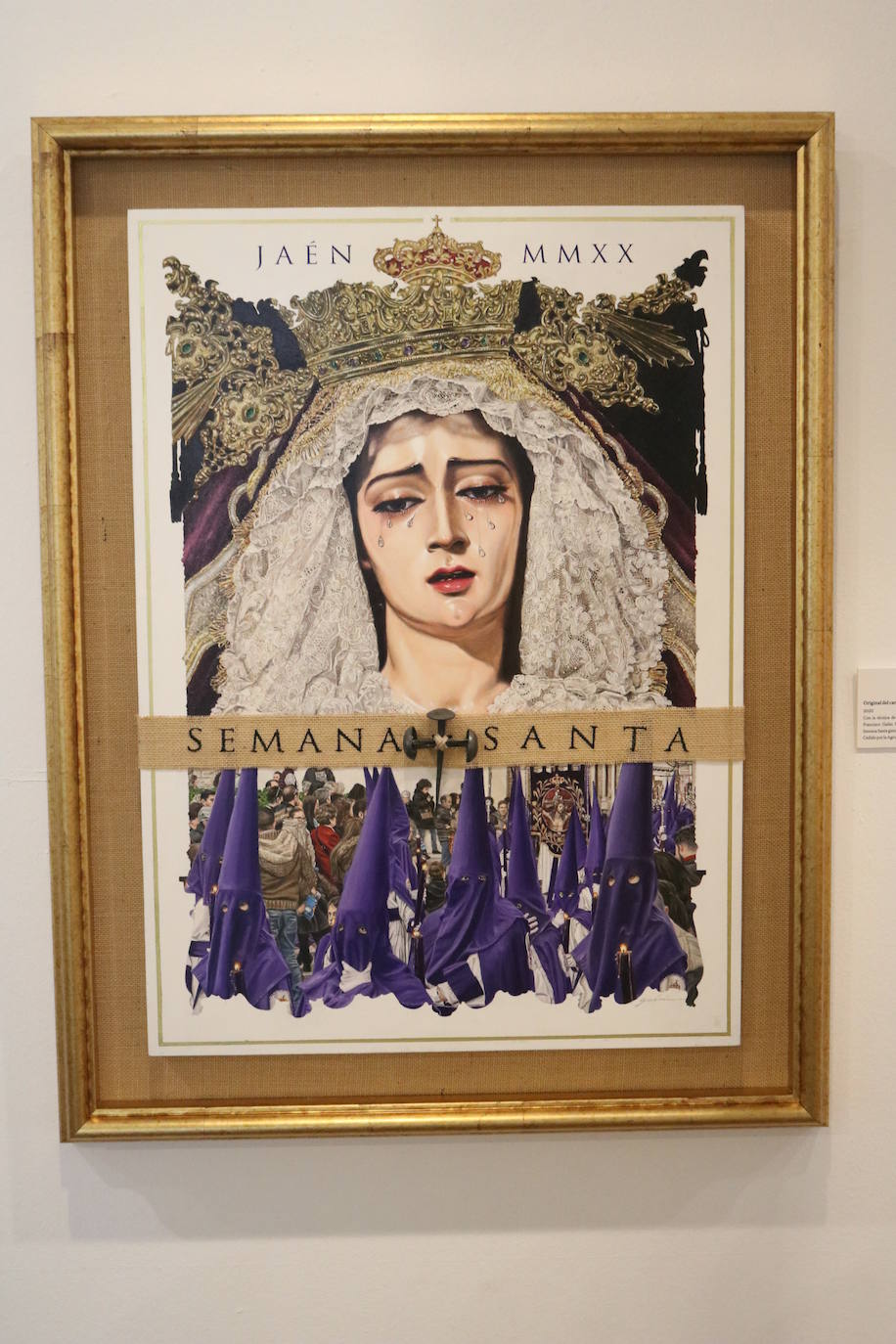 Este año, la Hermandad del Santísimo Cristo de la Expiración celebra el XXV aniversario de la bendición de la imagen de María Santísima de las Siete Palabras, y con motivo de esta celebración han instalado una exposición que puede visitarse en el Museo Provincial