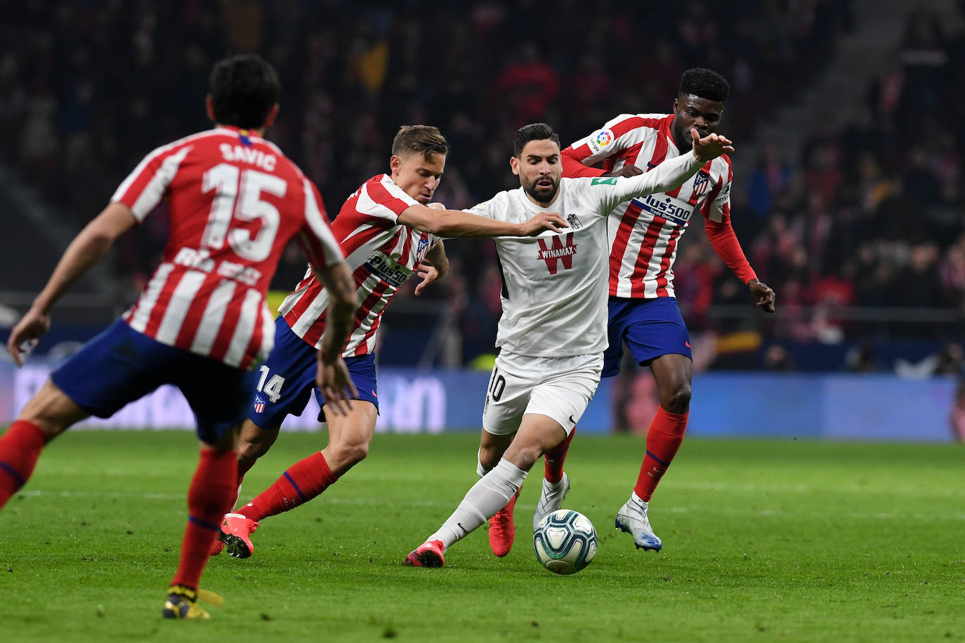 Así fue la primera visita del Granada al Wanda Metropolitano
