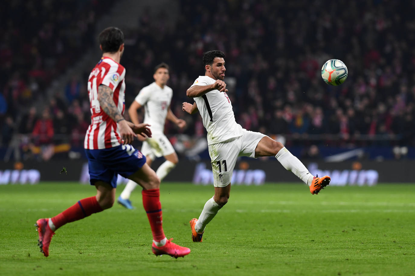 Así fue la primera visita del Granada al Wanda Metropolitano