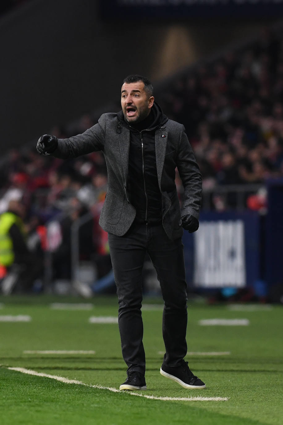 Así fue la primera visita del Granada al Wanda Metropolitano