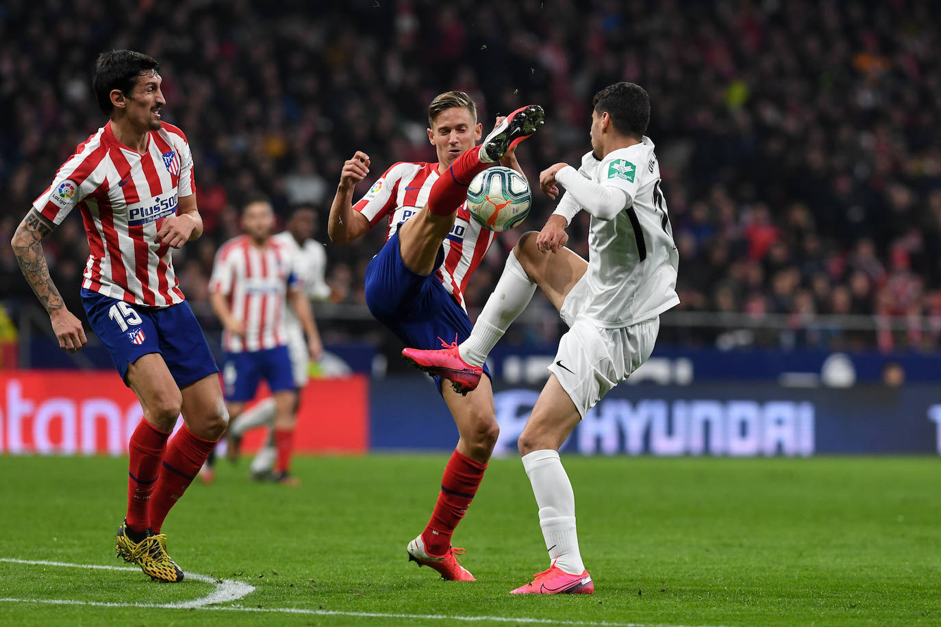 Así fue la primera visita del Granada al Wanda Metropolitano