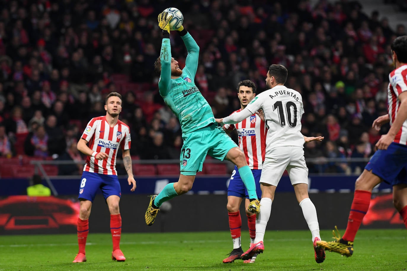Así fue la primera visita del Granada al Wanda Metropolitano