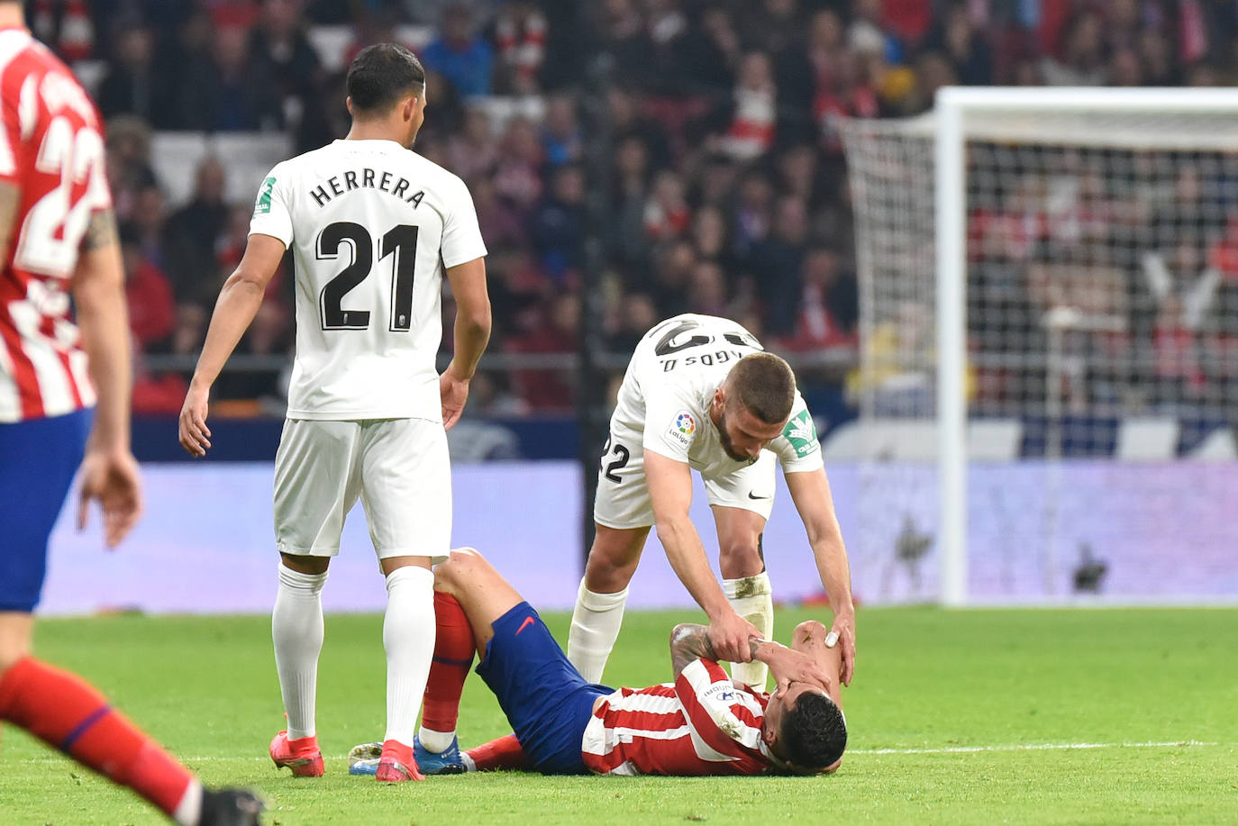 Así fue la primera visita del Granada al Wanda Metropolitano