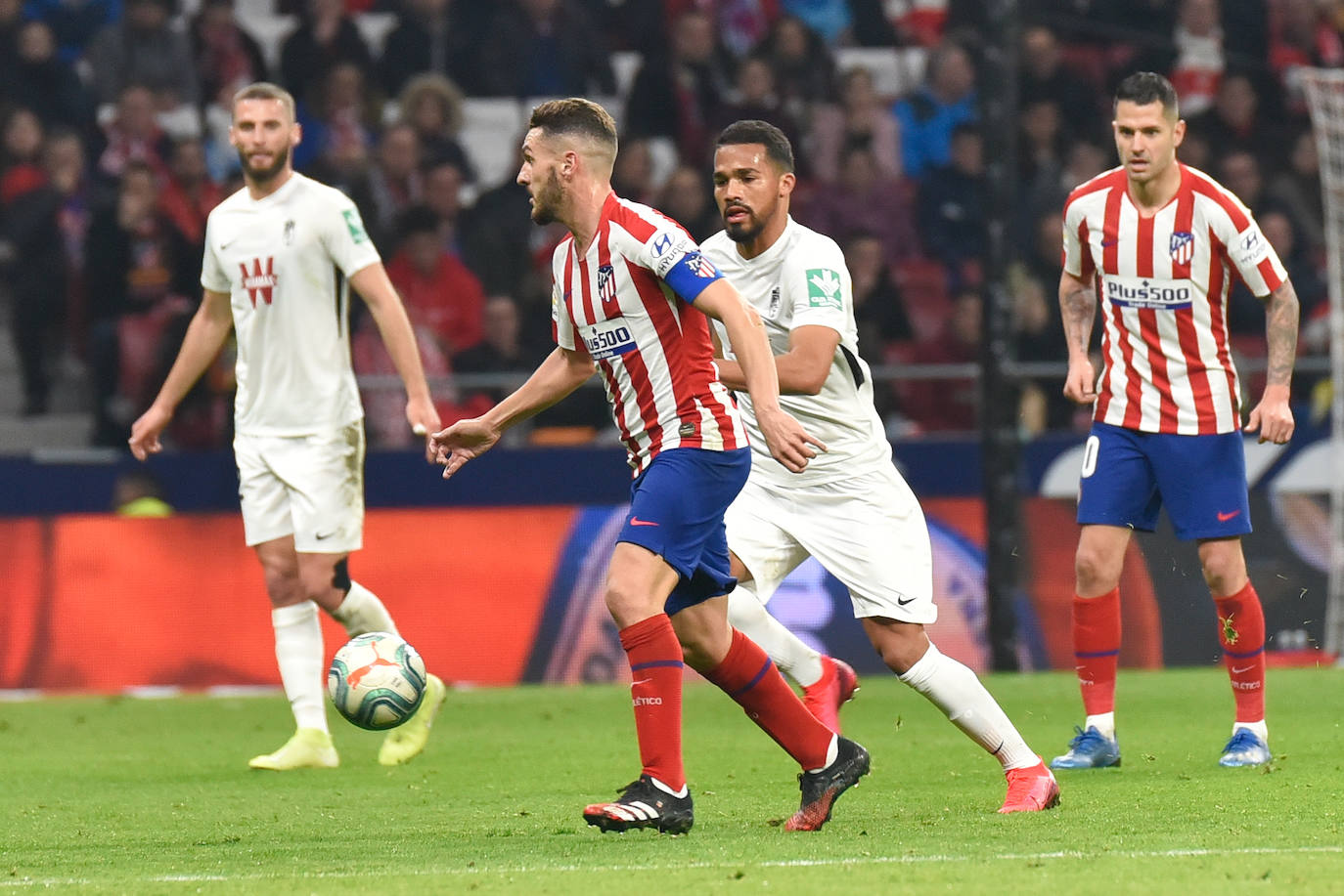 Así fue la primera visita del Granada al Wanda Metropolitano