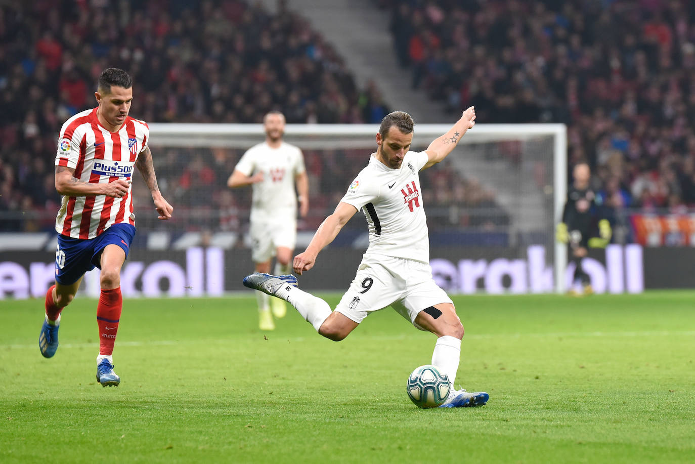 Así fue la primera visita del Granada al Wanda Metropolitano