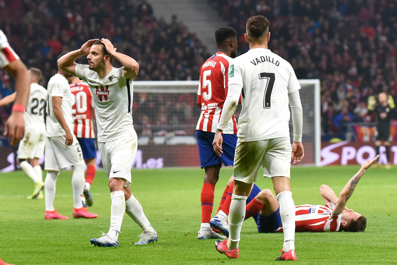 Así fue la primera visita del Granada al Wanda Metropolitano