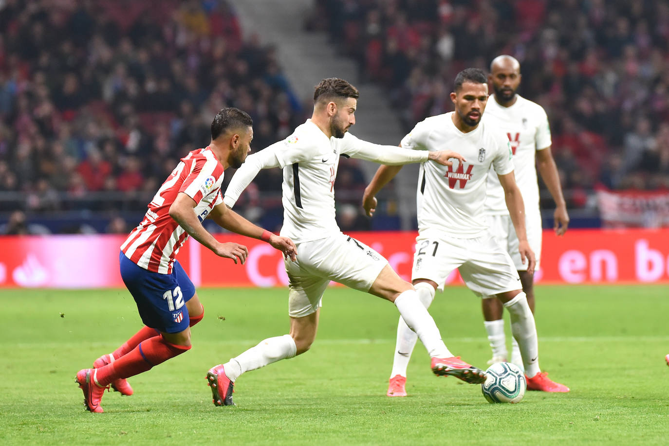 Así fue la primera visita del Granada al Wanda Metropolitano