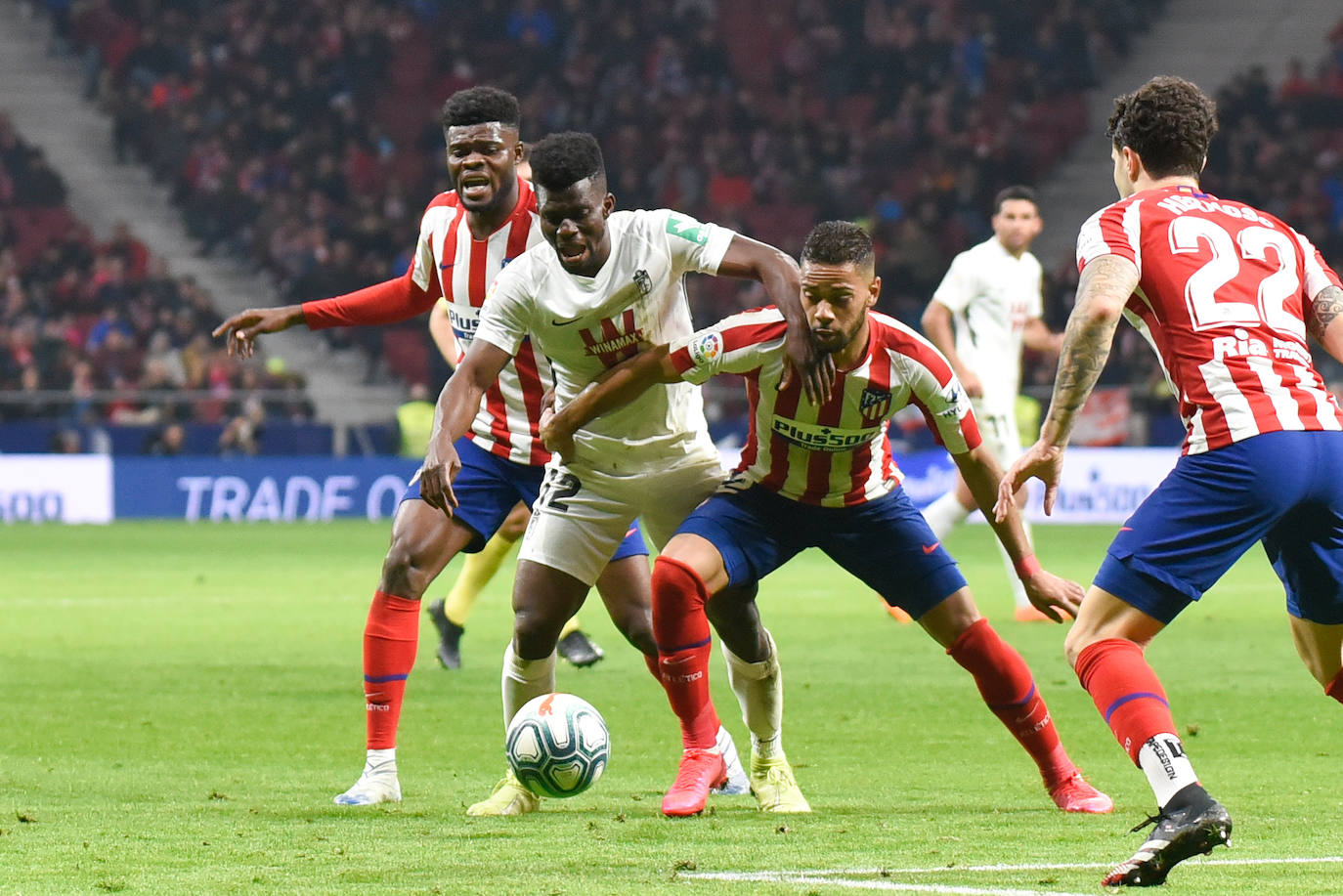 Así fue la primera visita del Granada al Wanda Metropolitano