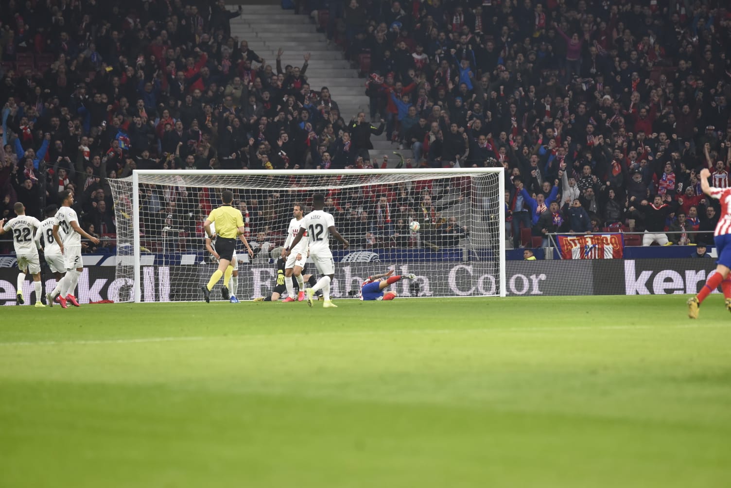 Así fue la primera visita del Granada al Wanda Metropolitano