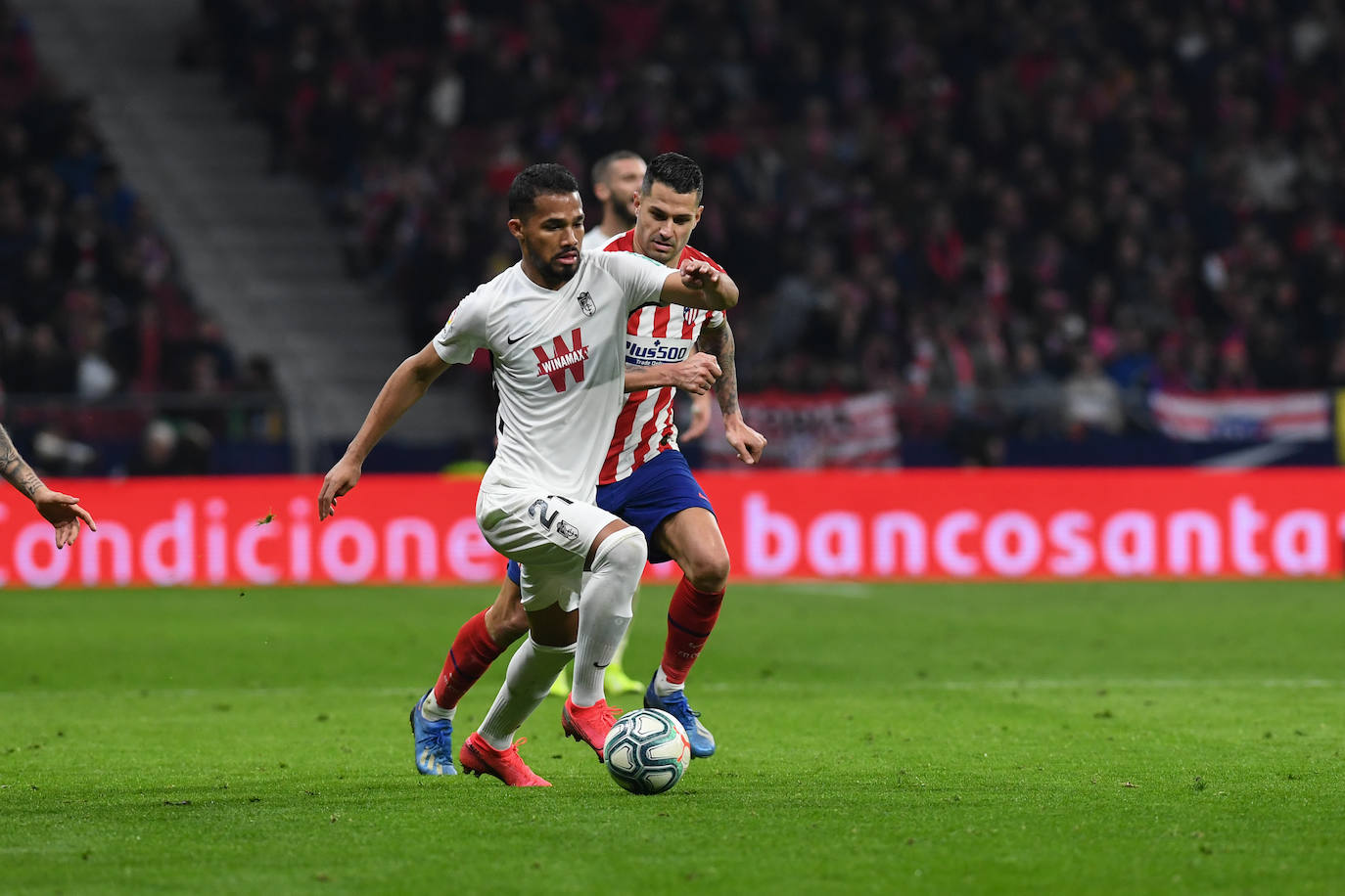 Así fue la primera visita del Granada al Wanda Metropolitano