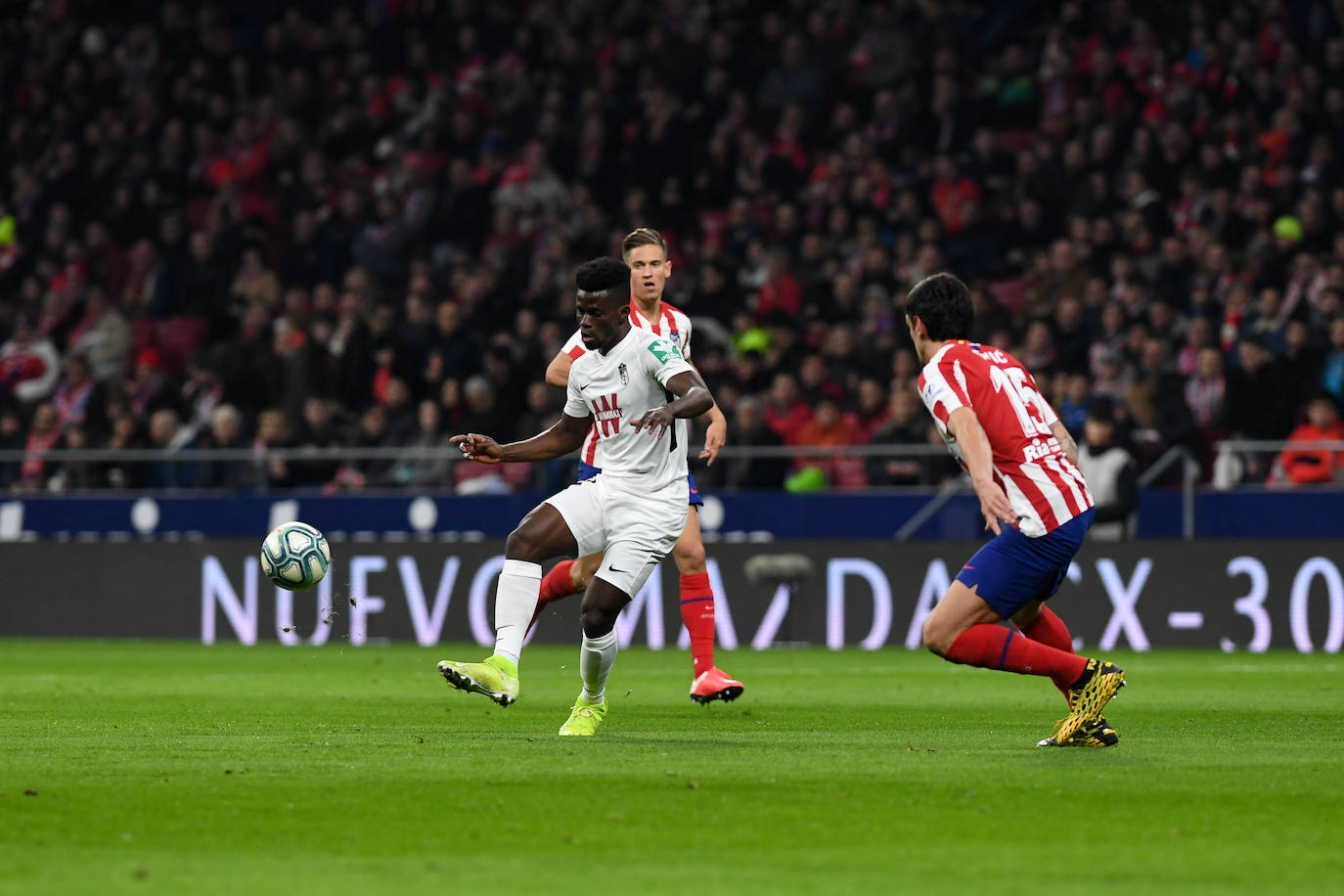 Así fue la primera visita del Granada al Wanda Metropolitano