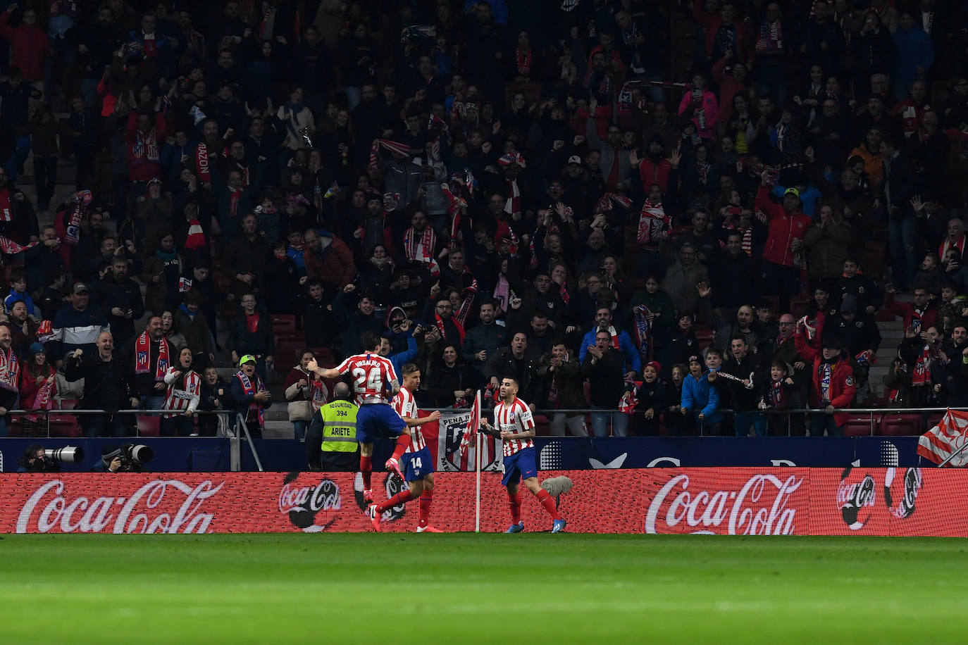 Así fue la primera visita del Granada al Wanda Metropolitano