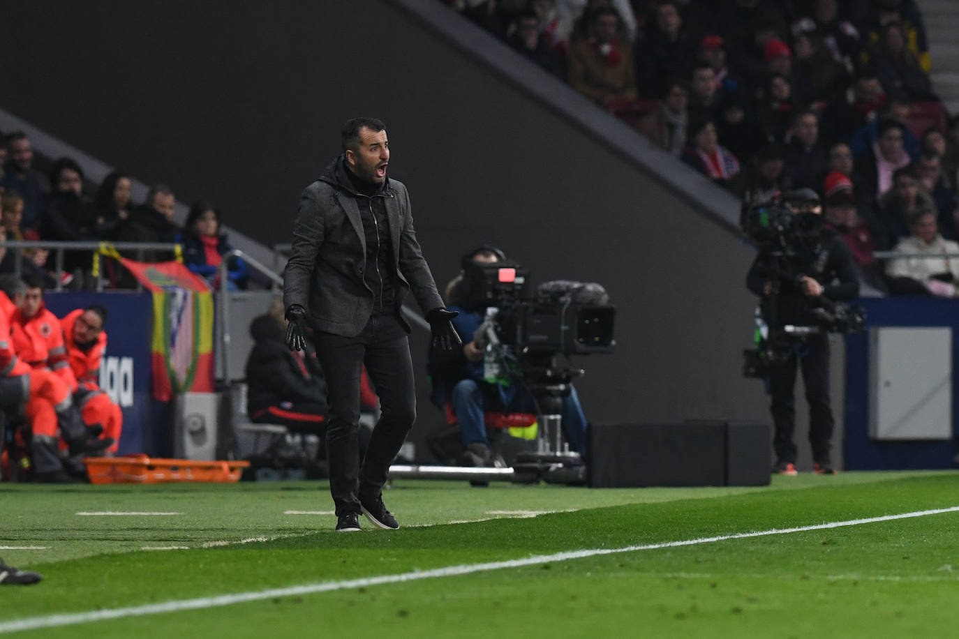 Así fue la primera visita del Granada al Wanda Metropolitano