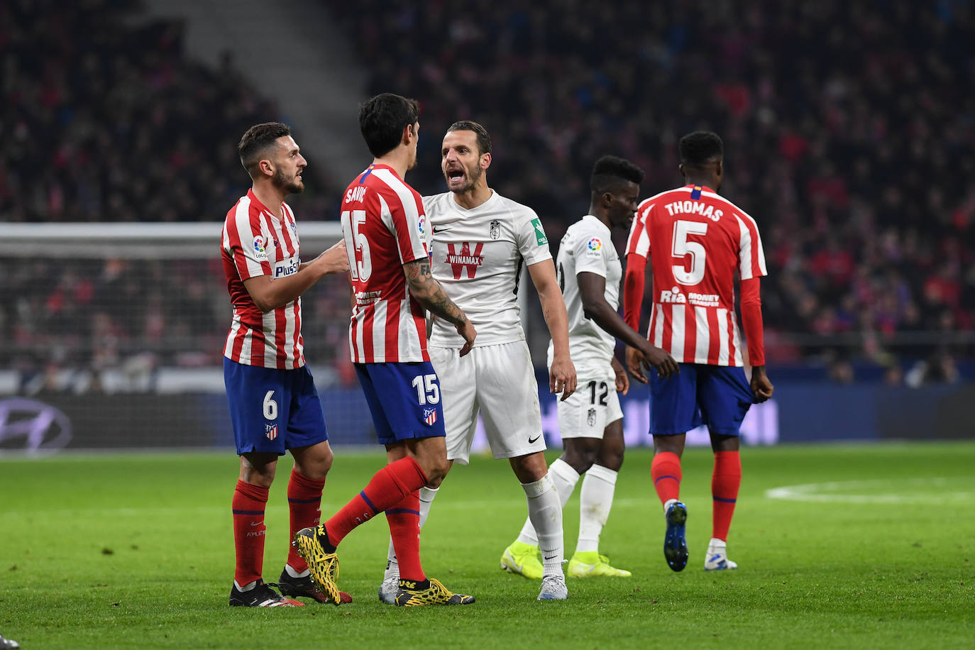 Así fue la primera visita del Granada al Wanda Metropolitano