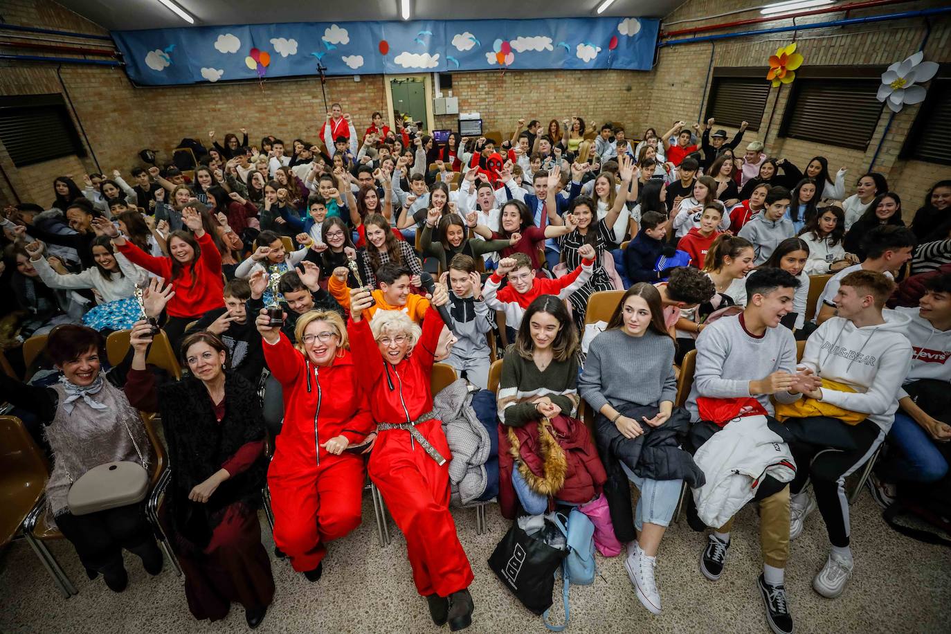 Fotos: Una madrugada de Oscar en el colegio CajaGranada