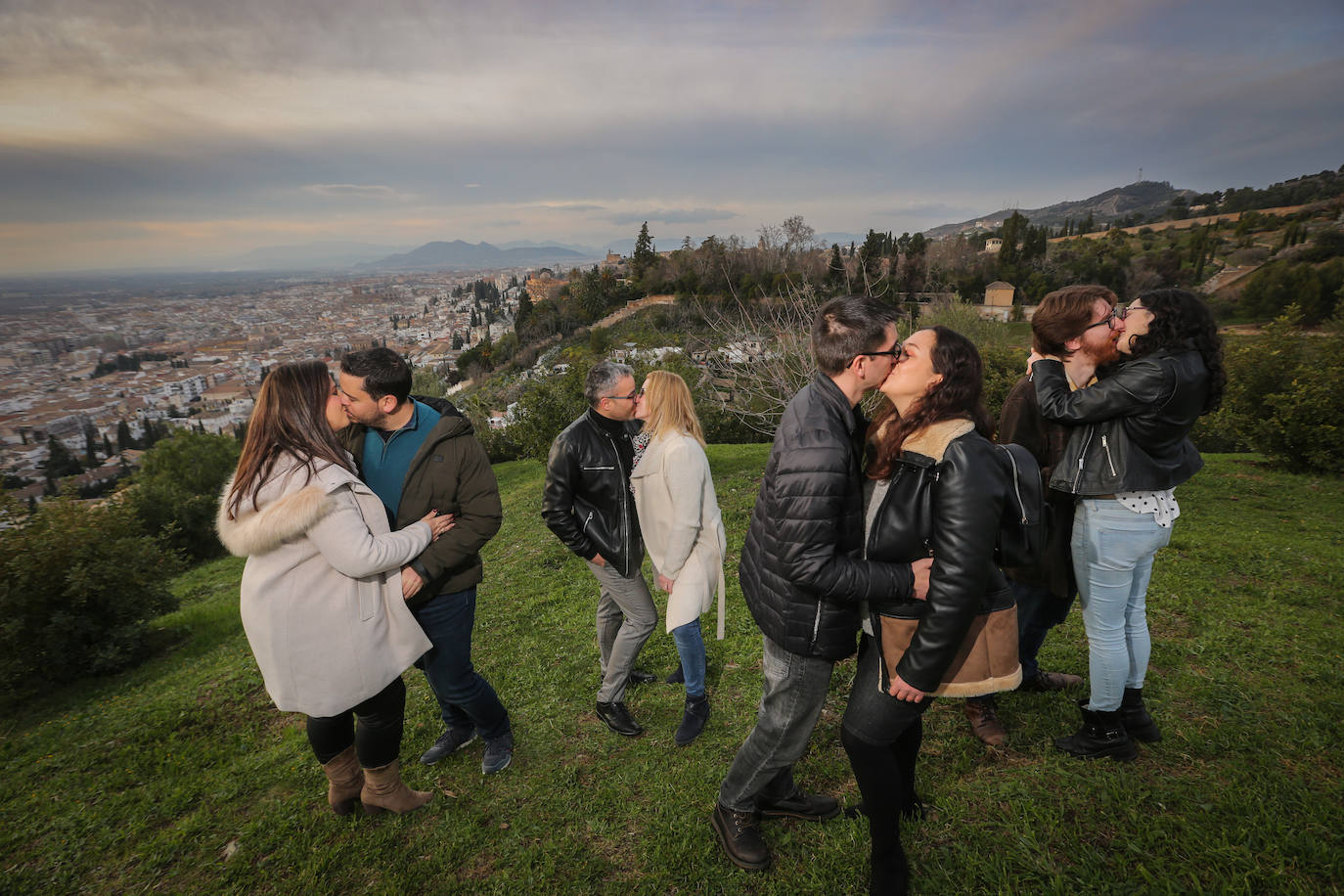 Fotos: 14-F | Una sesión de fotos por amor a Granada