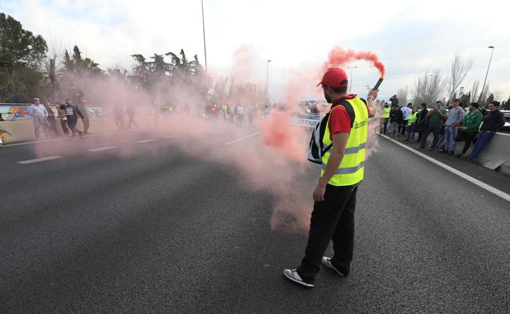 La marcha por Granada entrada la tarde
