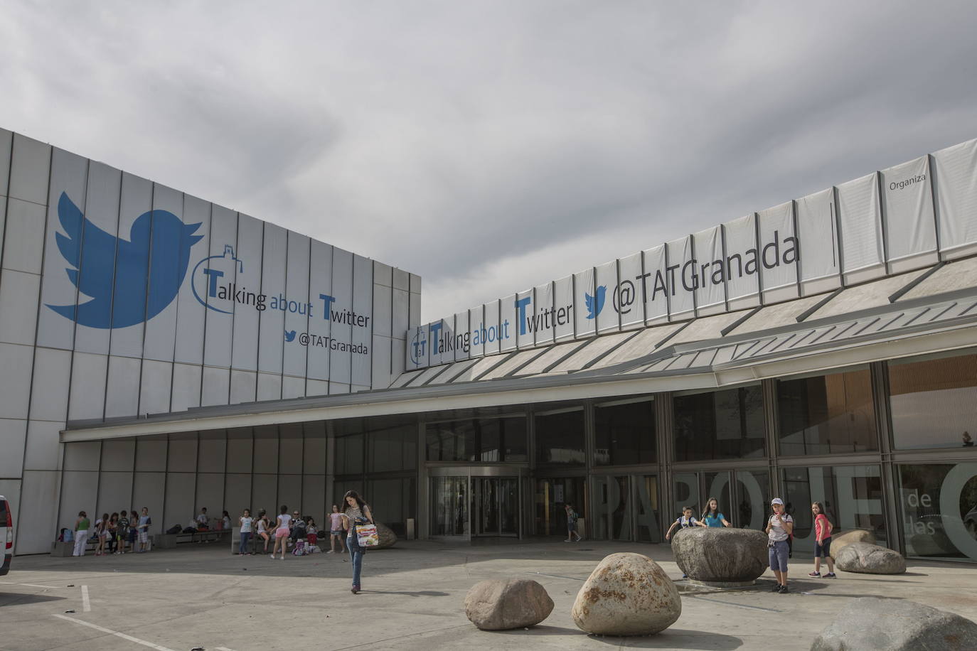 Acceso al Parque de las Ciencias, sede del evento TATGranada