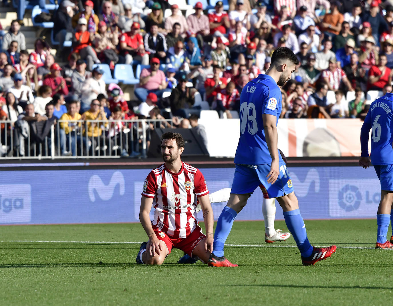 El Almería lamenta el punto, el Fuenlabrada lo celebra