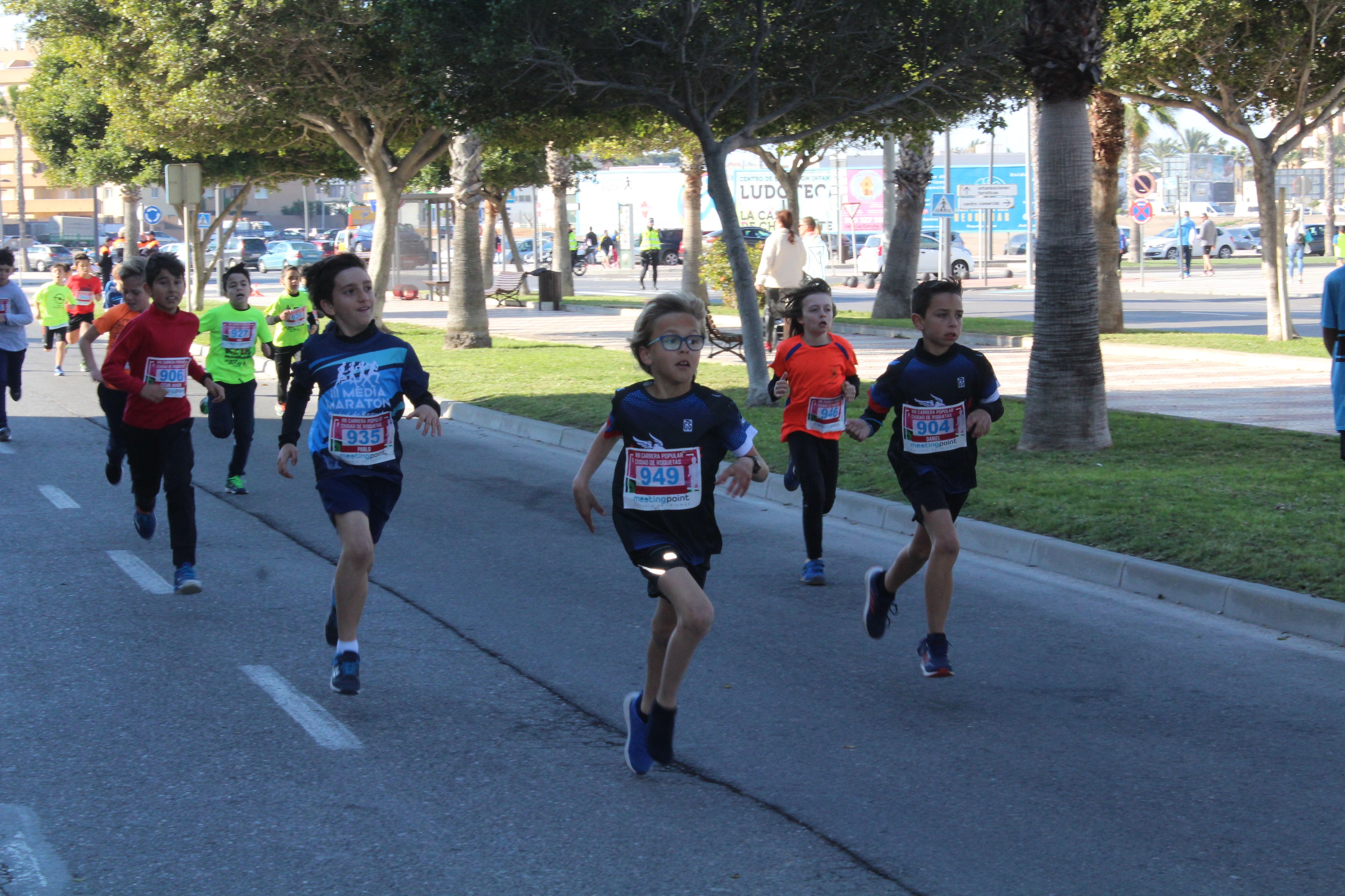 La prueba se ha celebrado por el casco urbano con participación récord