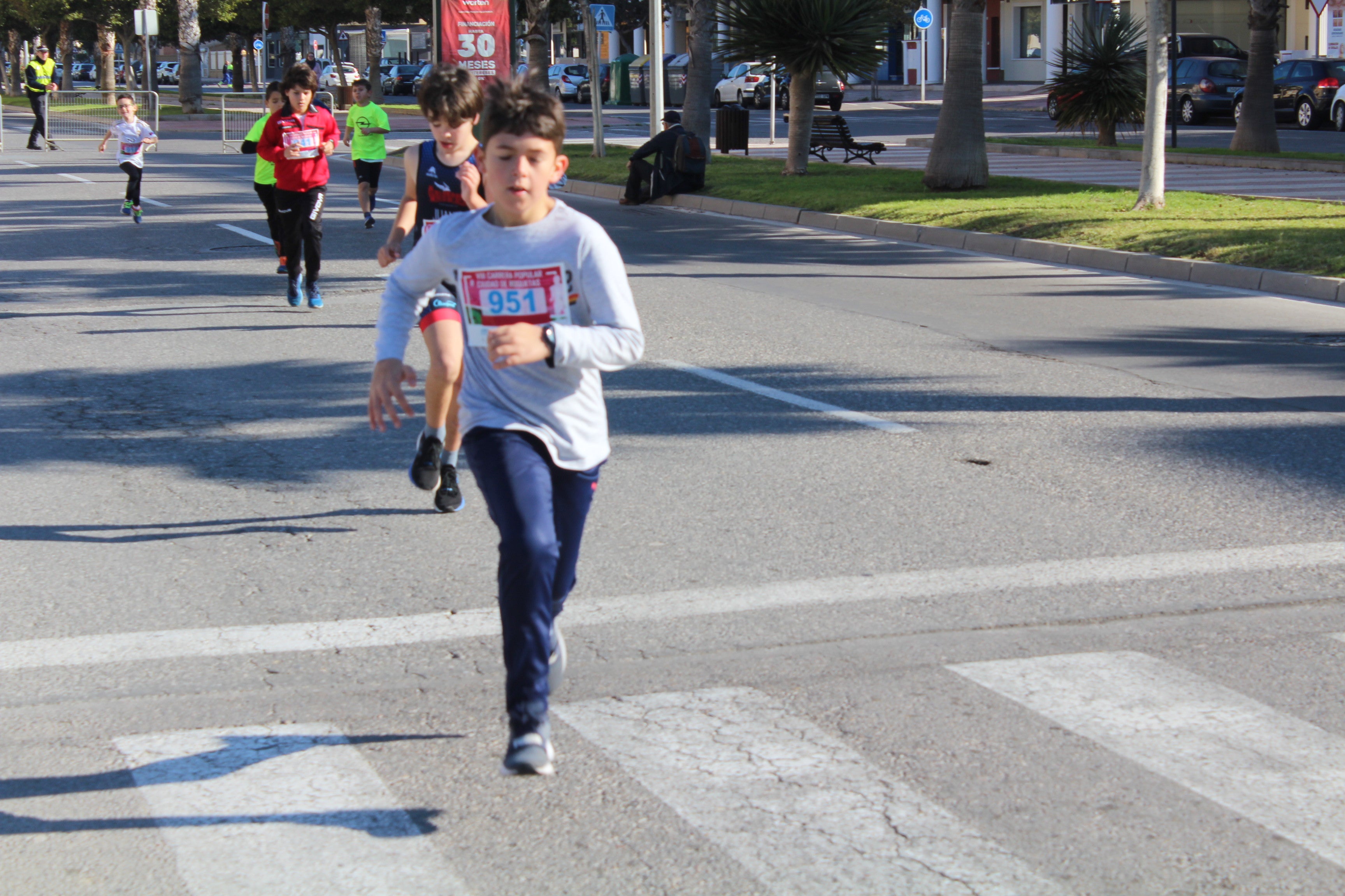 La prueba se ha celebrado por el casco urbano con participación récord