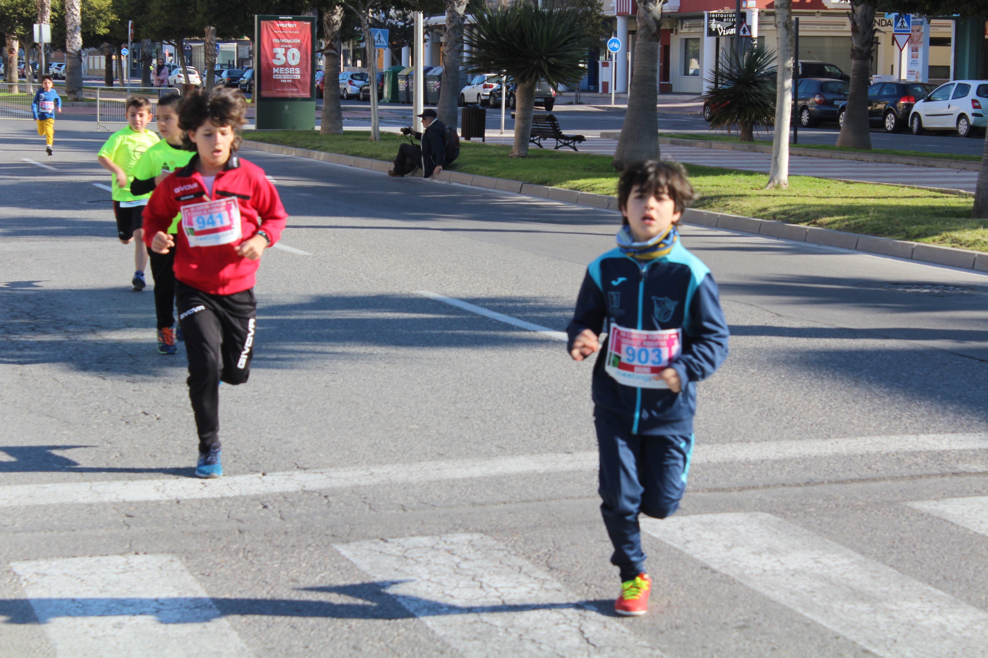 La prueba se ha celebrado por el casco urbano con participación récord