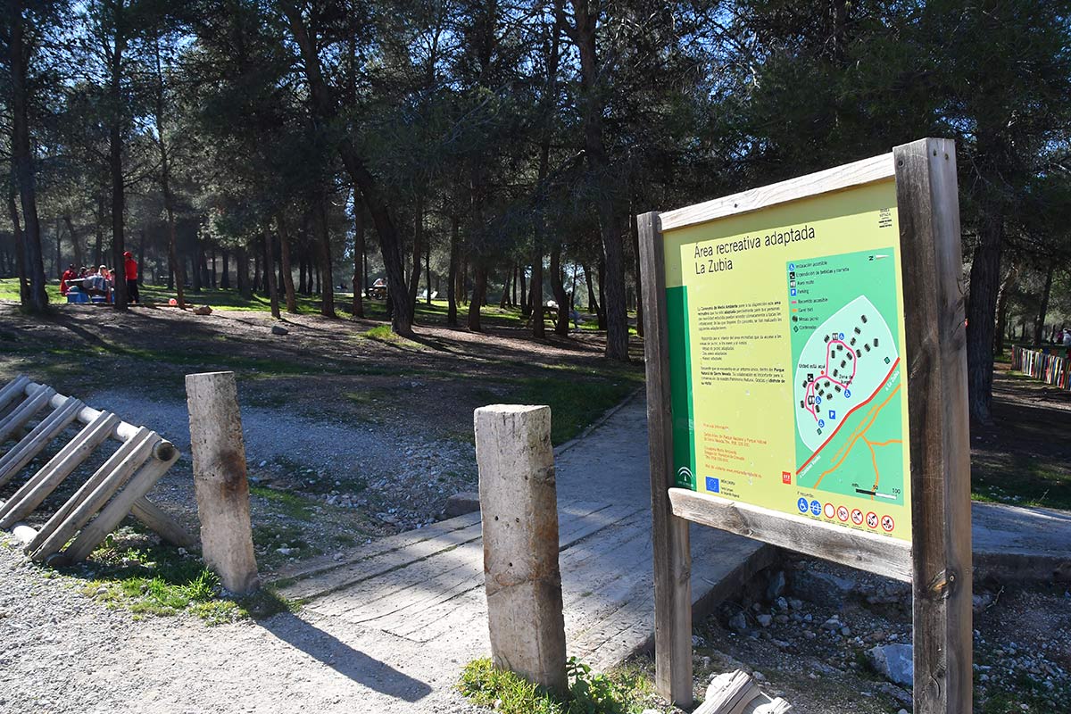 Un domingo al aire libre en el área recreativa de La Zubia 
