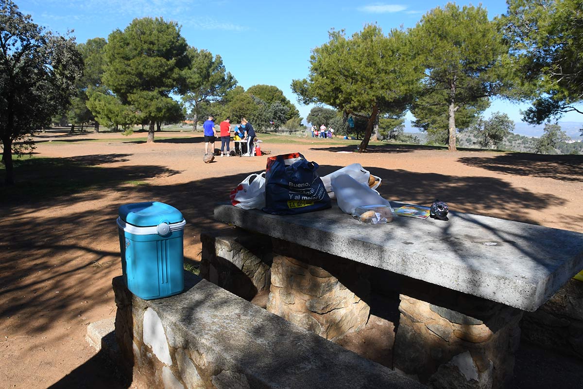 Un domingo al aire libre en el área recreativa del Llano de la Perdiz
