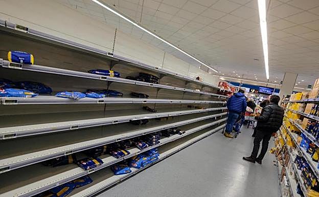 Imagen de un supermercado de Palermo. 