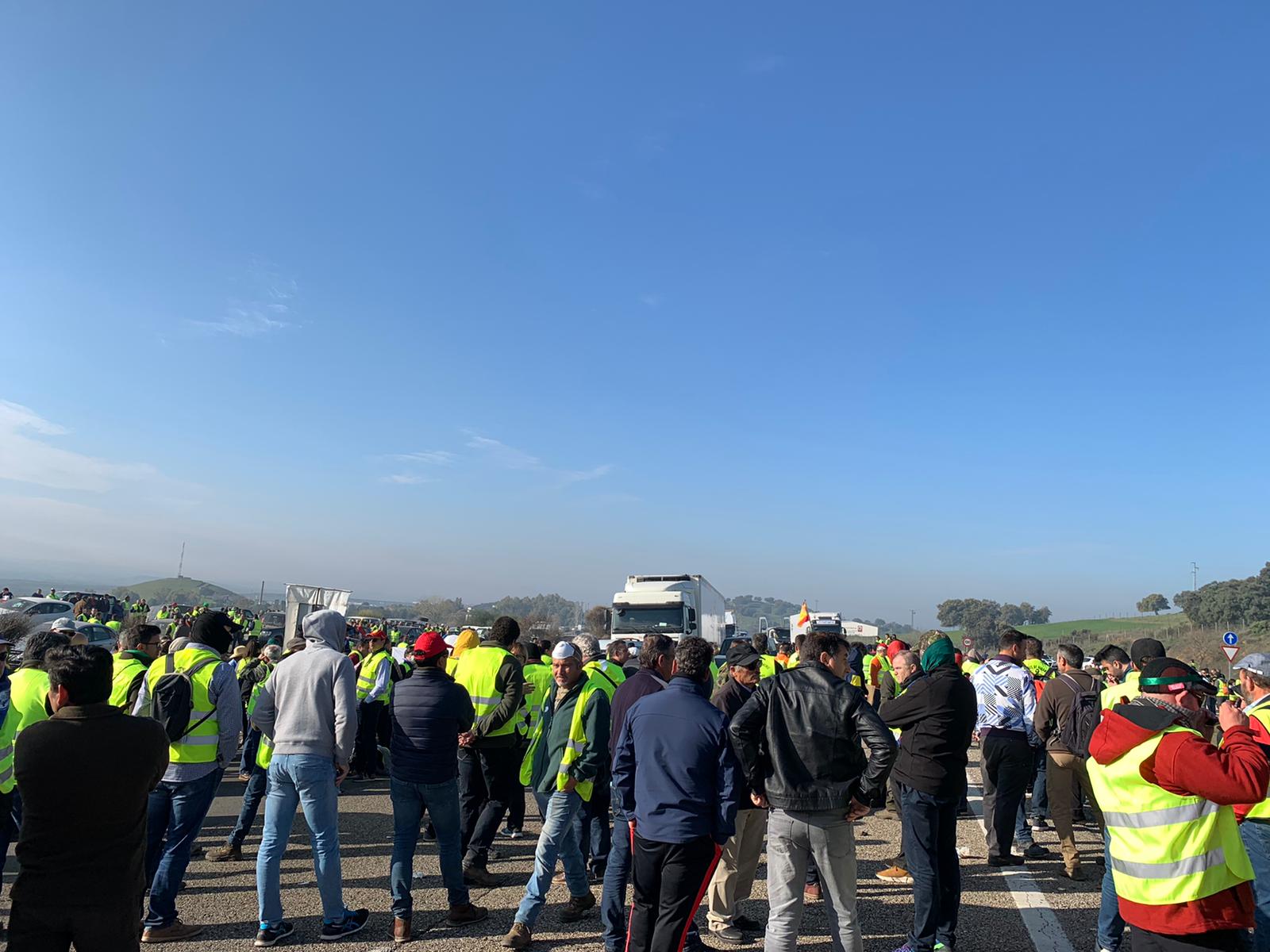 Ya hay siete kilómetros de retenciones en cada sentido desde el km 264, entre Santa Elena y La Carolina; la Guardia Civil interviene en la zona