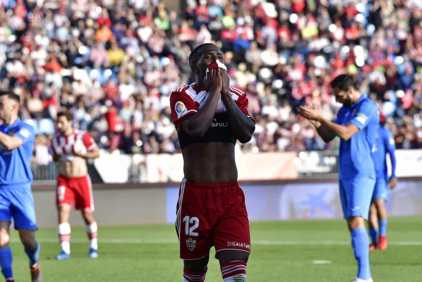 La UD Almería lamenta las oportunidades perdidas, que han sido muchas en los últimos tiempos. 