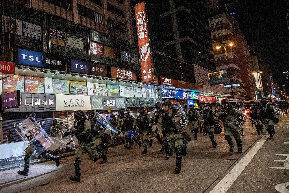 'Hong Kong Unrest' © Nicolas Asfouri (Dinamarca)