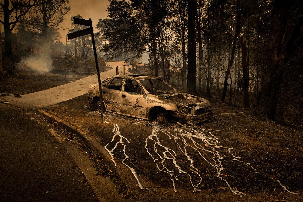 De la serie 'Australia’s Bushfire Crisis' © Matthew Abbott (Australia), finalista en Spot News Stories.