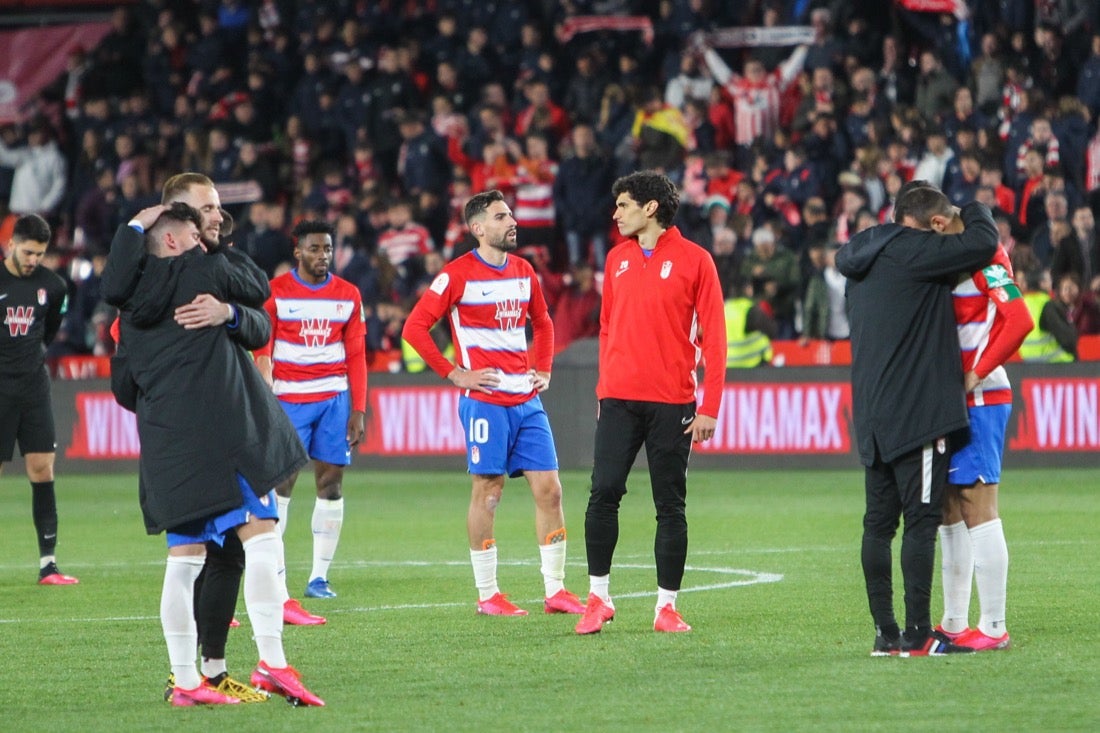 Las mejores imágenes de los momentos más destacados del duelo copero en Los Cármenes