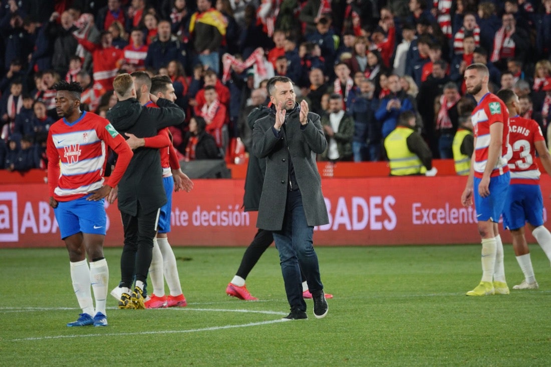 Las mejores imágenes de los momentos más destacados del duelo copero en Los Cármenes