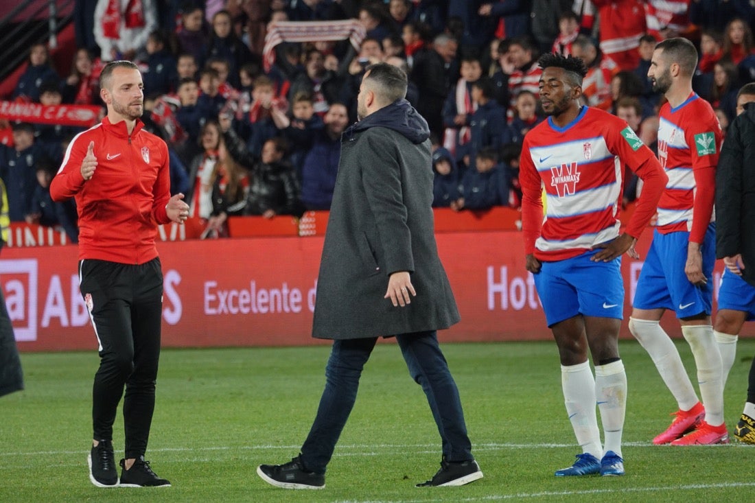 Las mejores imágenes de los momentos más destacados del duelo copero en Los Cármenes