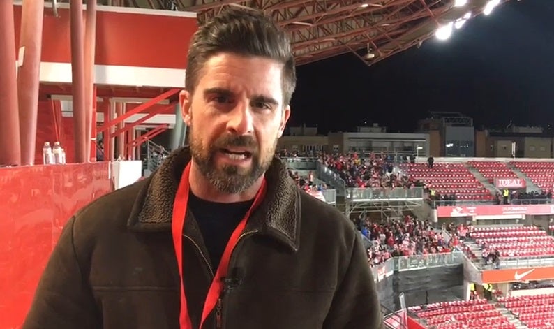 El jefe de Deportes de IDEAL, Rafa Lamelas, desde Los Cármenes: «El destino ha sido muy cruel con el Granada»